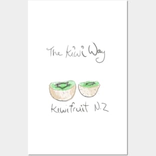 The kiwi way Posters and Art